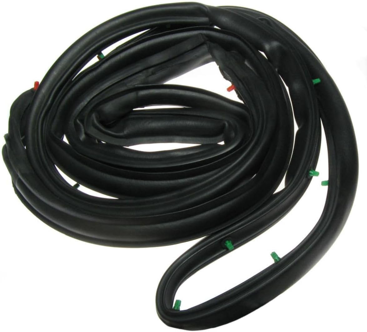 TM USWWAGOODS Replacement for/Fits Full Door Weatherstrip Rubber Seal Set of 2 Pair for 97-06 Wrangler