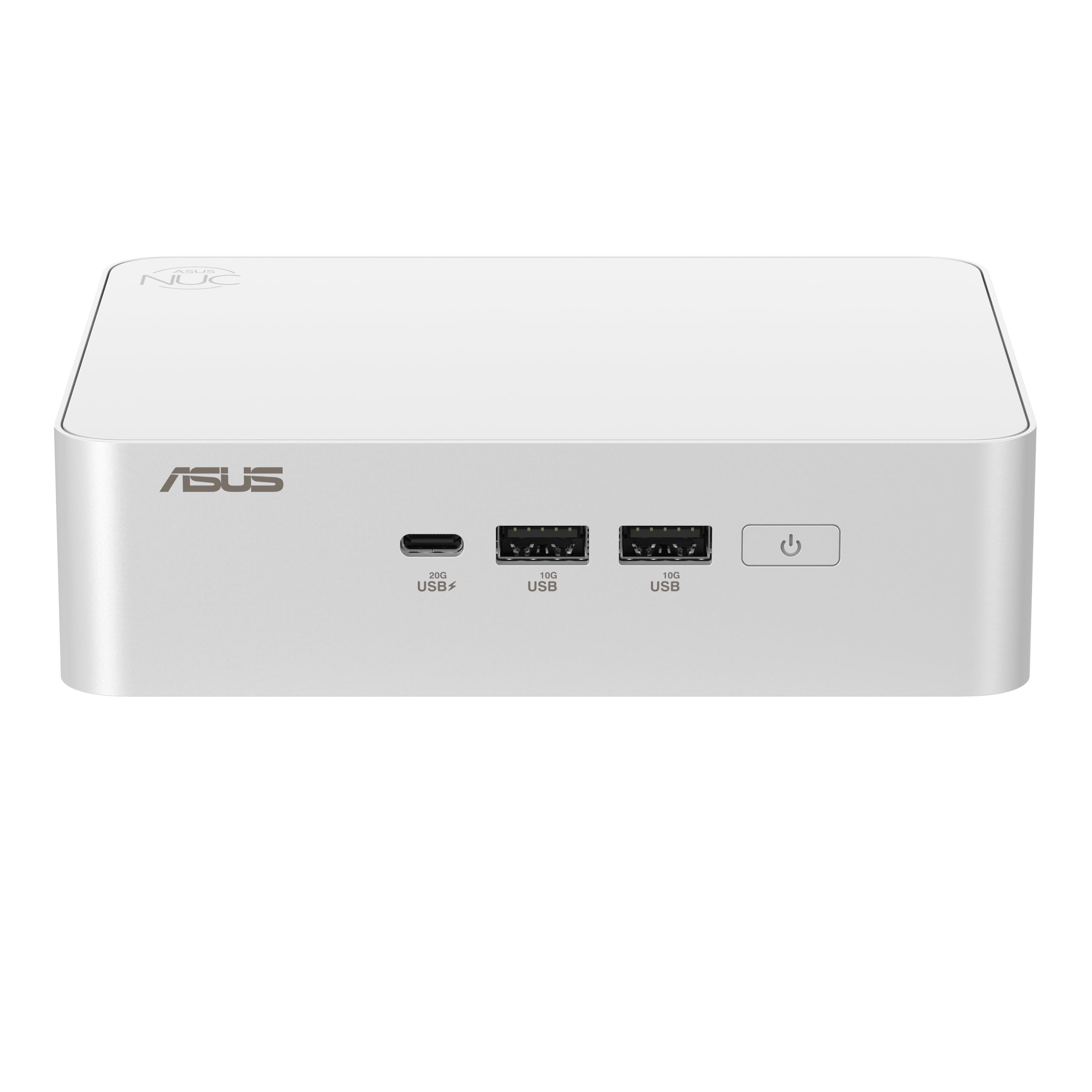 ASUS NUC 15 PRO+, Intel Core Ultra 9 285H, NO RAM/SSD, Barebone, Bianco | DDR5-6400, Scheda Grafica Integrata, Wi-Fi 7, Bluetooth 5.4, Compatibile con Windows 11 Pro e Windows 11 Home