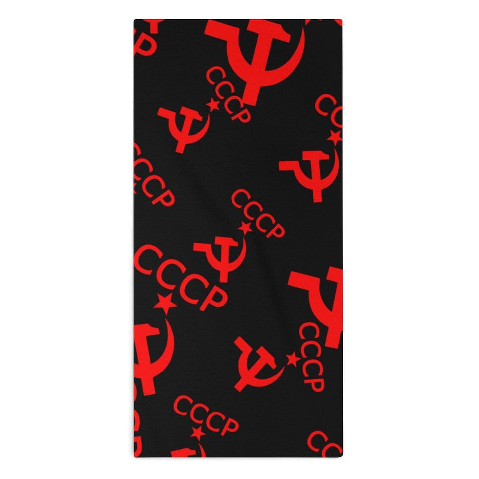 NCLQVJXZKHW CCCP Star Soviet Union USSR Hand Towels Soft Face Towel Gym Bathroom Travel Hotel 13"x28"