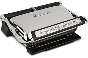 All-Clad AutoSense Indoor Smokeless Grill for XL Paninis, 1800W