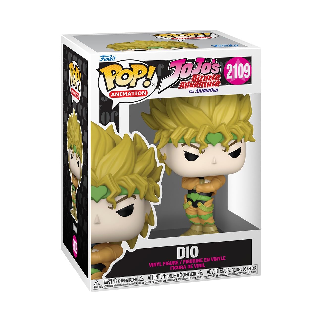 Funko POP! Animation: JoJo's Bizarre Adventure - DIO - Collectable Vinyl Figure - Gift Idea - Official Merchandise - Toys For Kids & Adults - Model Figure for Collectors and Display