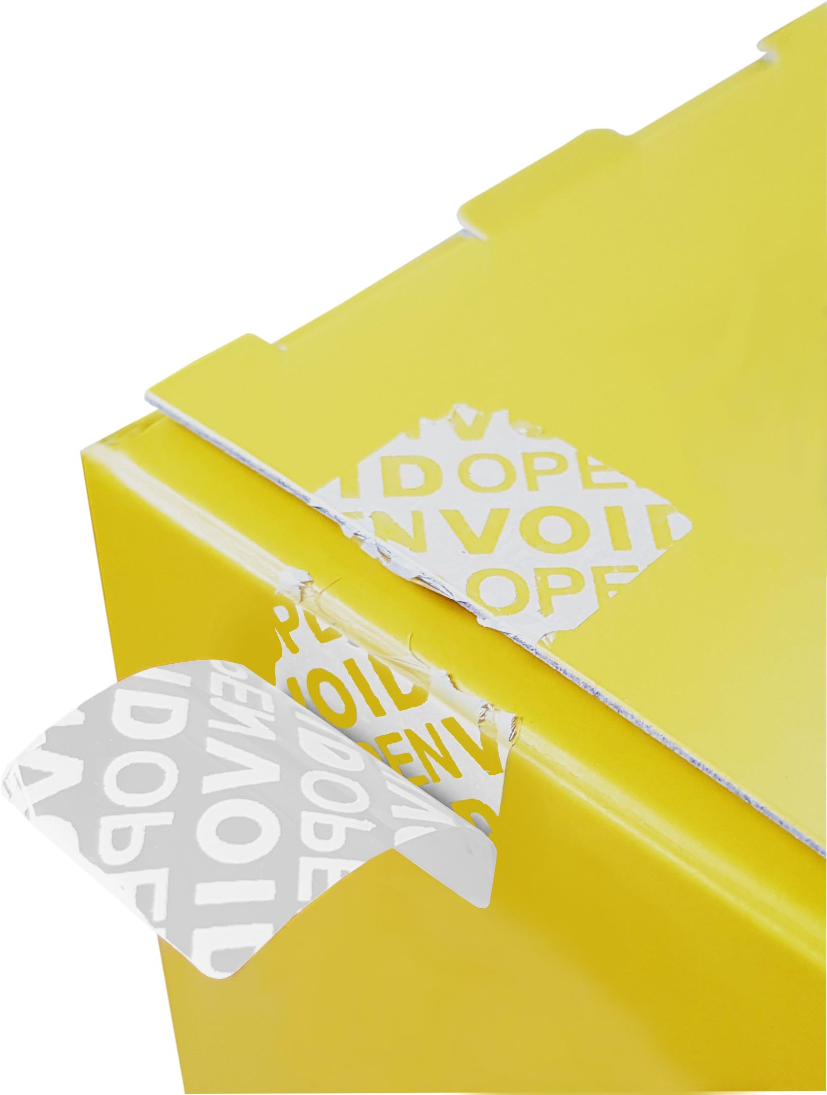 1000 pezzi – Sigilli 35 x 20 mm bianco – Etichette di sicurezza, etichette di sicurezza, adesivi per sigillo, sigilli adesivi, etichette per sigilli