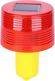 Solar Warnlicht LED Notwarnblitzlicht Blinkt Automatisch Wasserdichte Alarmlampe Verkehrsstraße Boot Rotes Licht