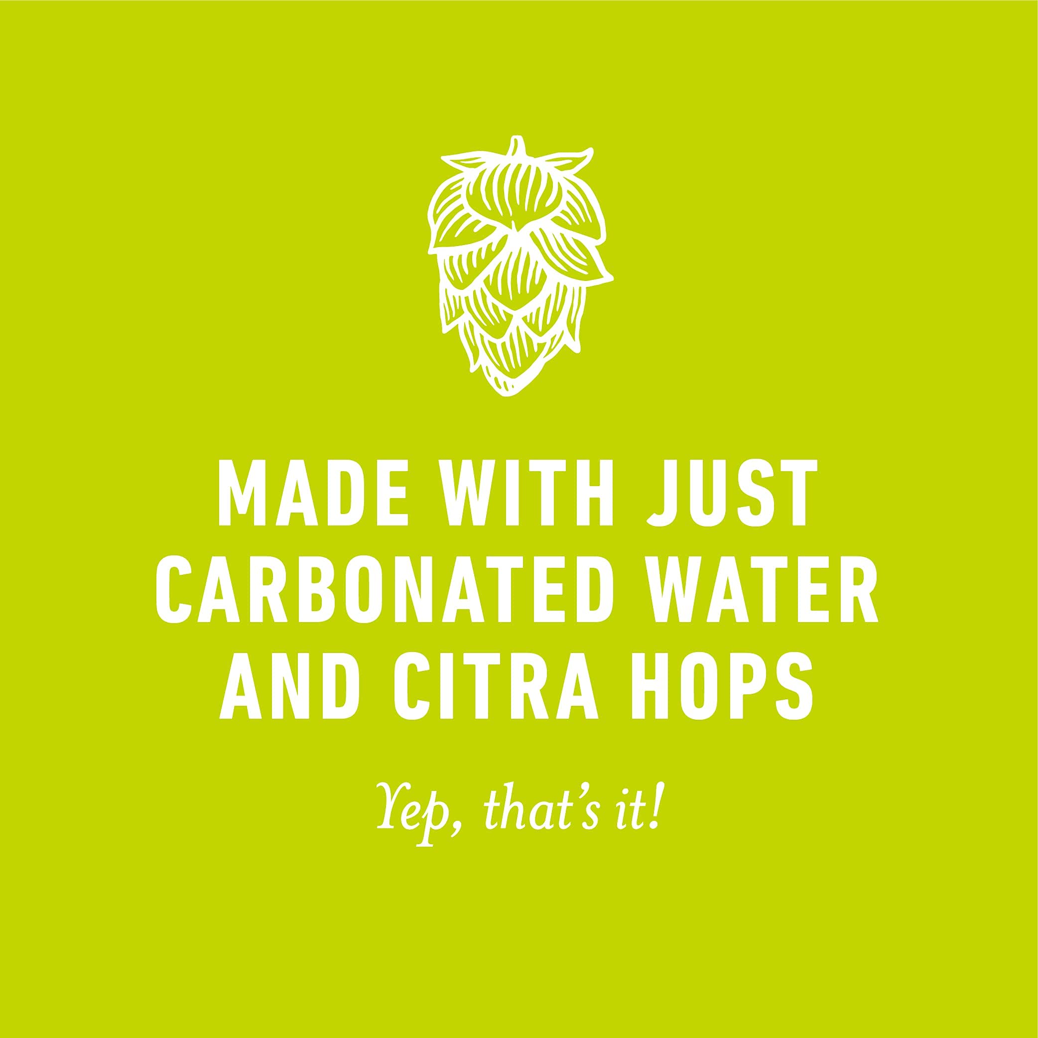 HOPLARK Water Citra Sparkling Hop Water Organic, Gluten Free