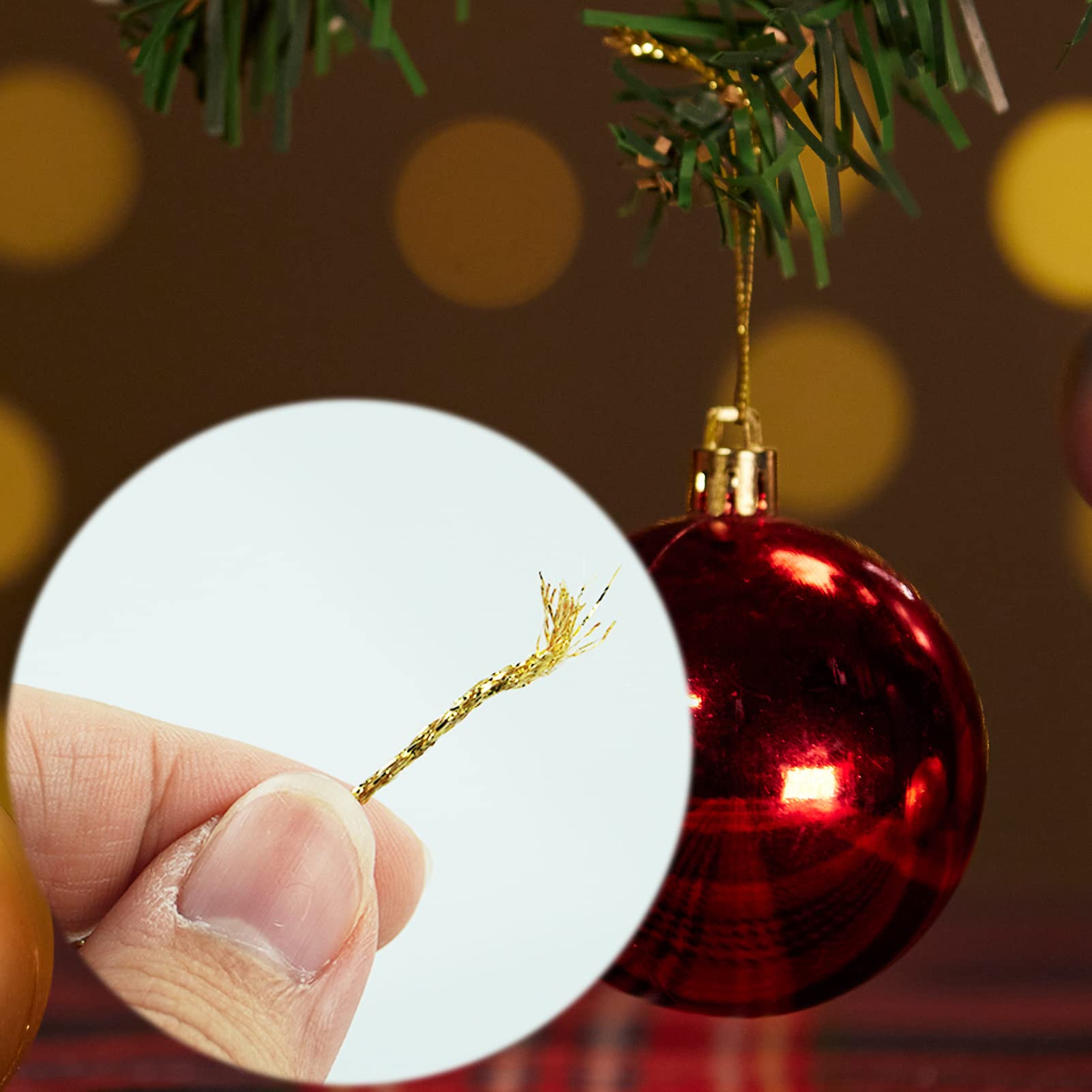 Fil Doré Métallique Cordon Dorée Ficelle 15 Mm Pour Travaux