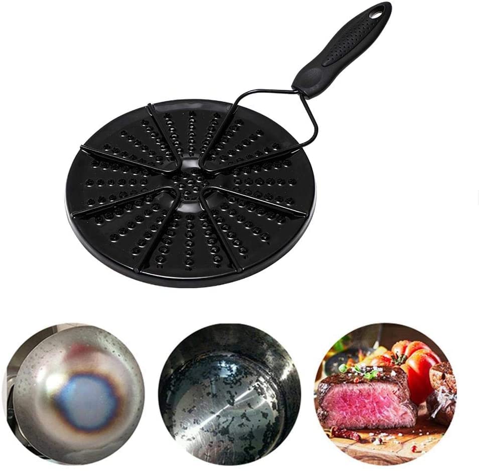 JULEX Heat Diffuser Family Cast Iron Heat Spreader Plate, Heat