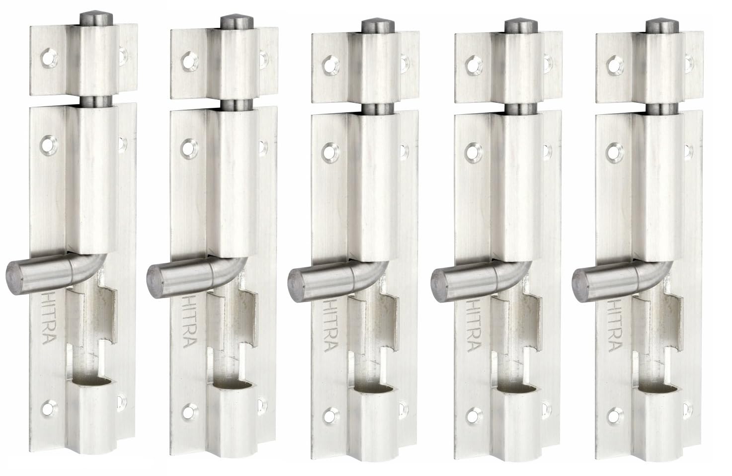 Chitra ALTB-1001 4 Inch Alluminium Tower Bolts for Home & Office Doors & Windows Tower Bolt with Stainless Steel Rod Pack of 5 Satin Silver Finish) (B0CMQPQ7WC) Amazon Price History, Amazon Price Tracker