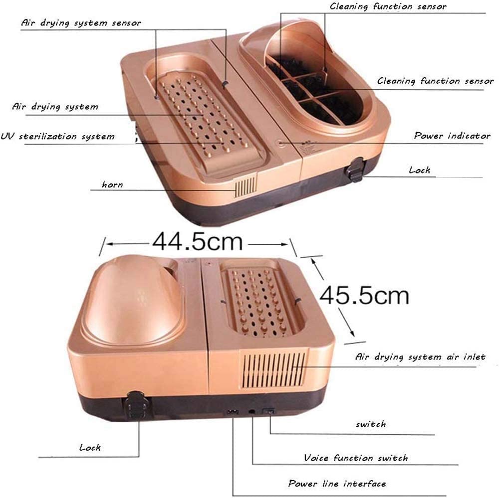 Kit de lustrado de zapatos eléctrico, cepillo eléctrico para lustrar zapatos, lustrador de zapatos, limpiador de polvo, máquina de limpieza de suelas, lustrador de zapatos automático inteligente, la