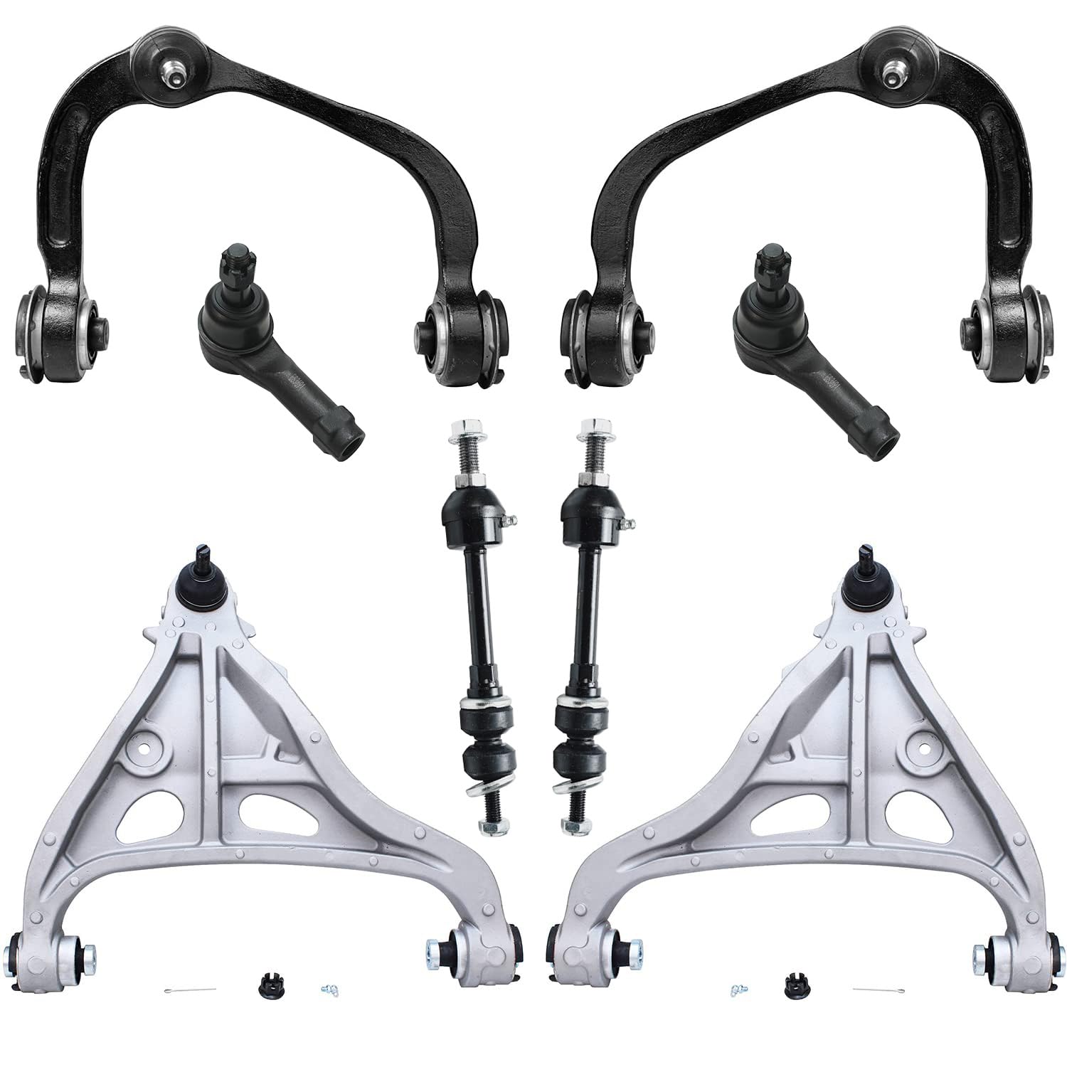 Detroit Axle - Front End 8pc Suspension Kit for 4WD 2005-2008 Ford F-150