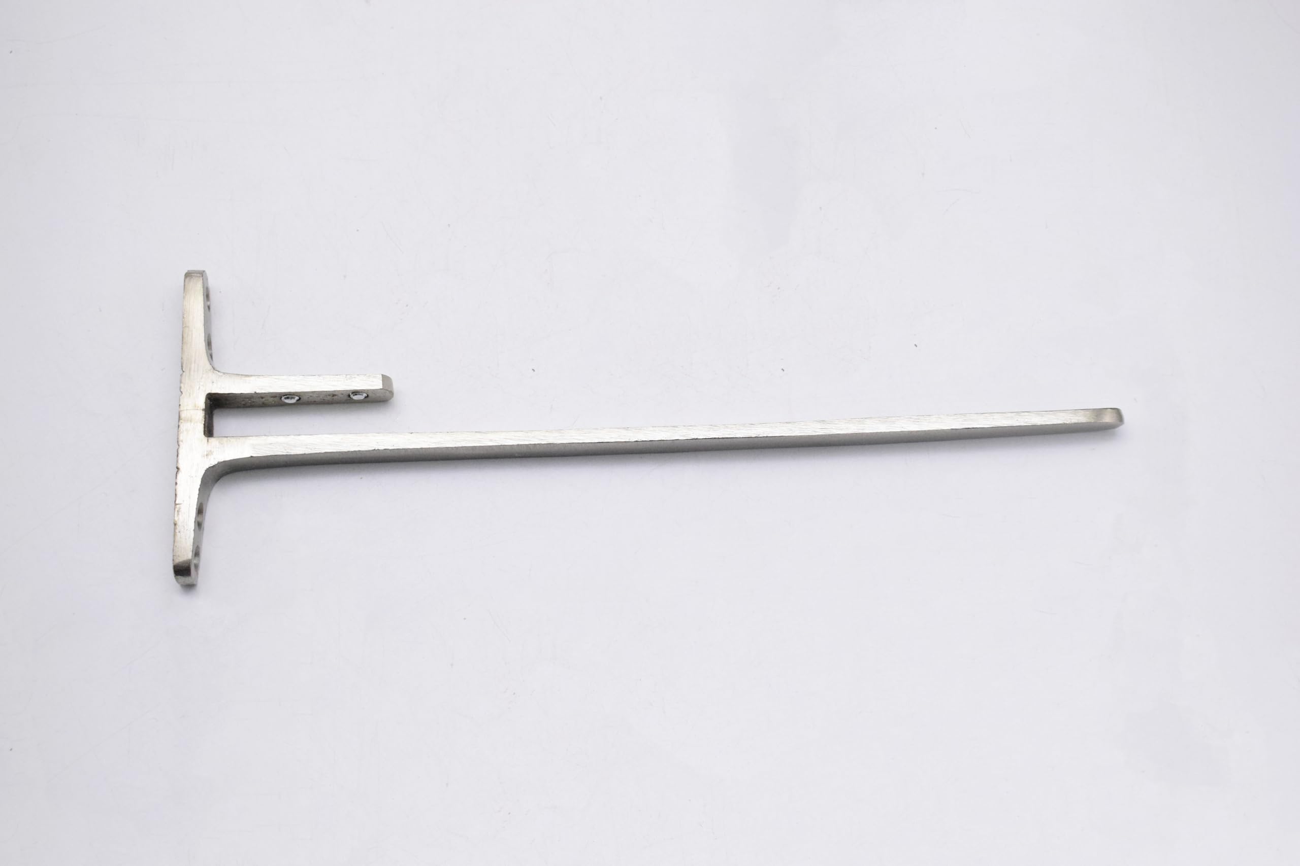 RAB F Bracket Metal with Iron Material, for Glass Shelf (Code:- F BKT Metal, Size- 12" inch, 8MM, Pack of 1 Pair of 2 PCS)-image-12
