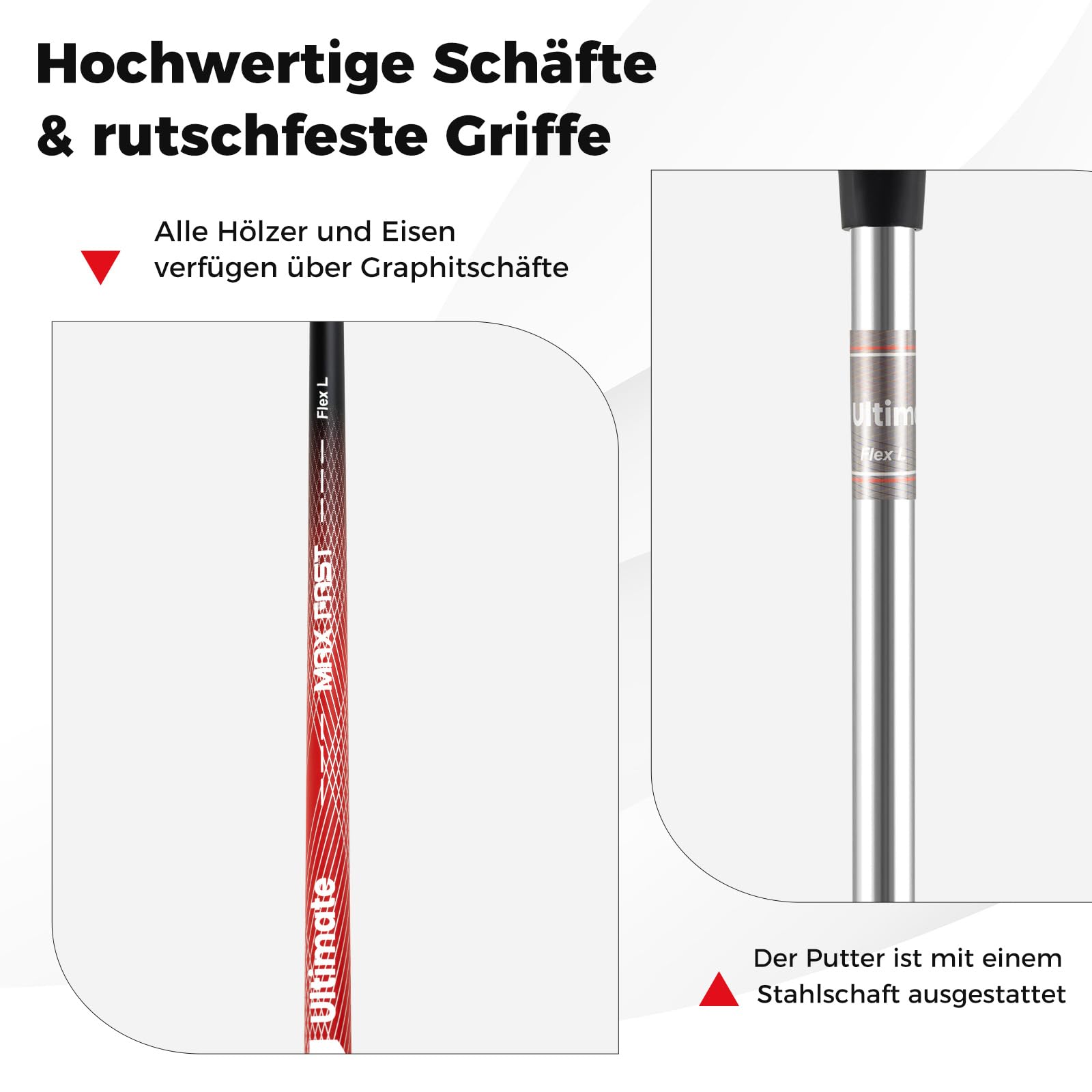 COSTWAY komplettes Damen Golfschläger Set, 9/11 teilige Golfschlägersätze rechtshändig mit Regenhaube, Golfset mit 1 Driver & 3 Fairway & 4 Hybrid & 6/7/ 8/9/ P Eisen & Putter