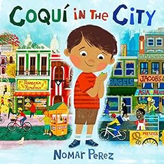 Coquí in the City Audiolibro Por Nomar Perez arte de portada