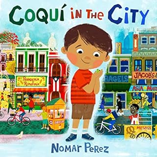 Coquí in the City Audiolibro Por Nomar Perez arte de portada