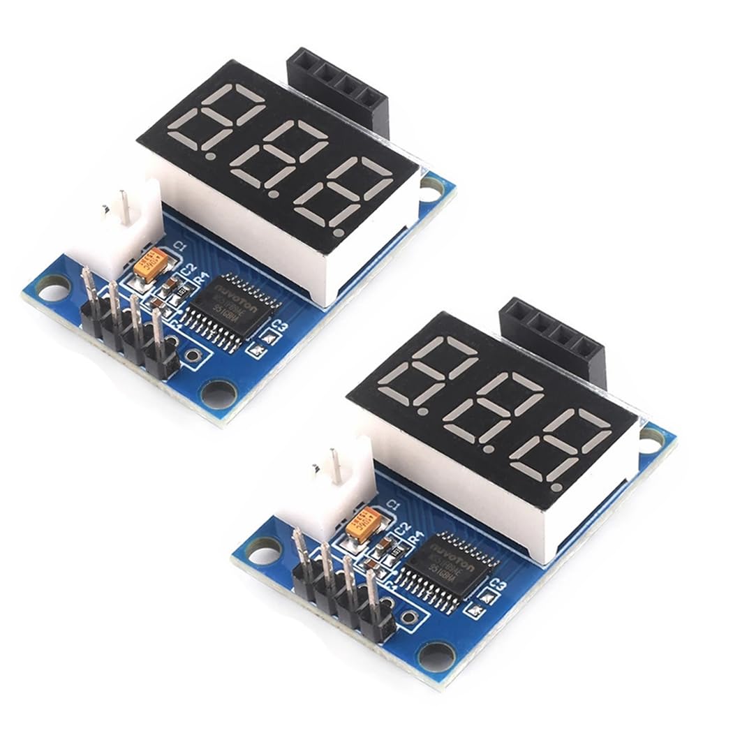 HiLetgo 2pcs HC-SR04 Ultrasonic Sensor SR04 Ultrasonic Distance Measuring Module STM8S103 SR04 Ultrasonic Wave Detect Module 5V
