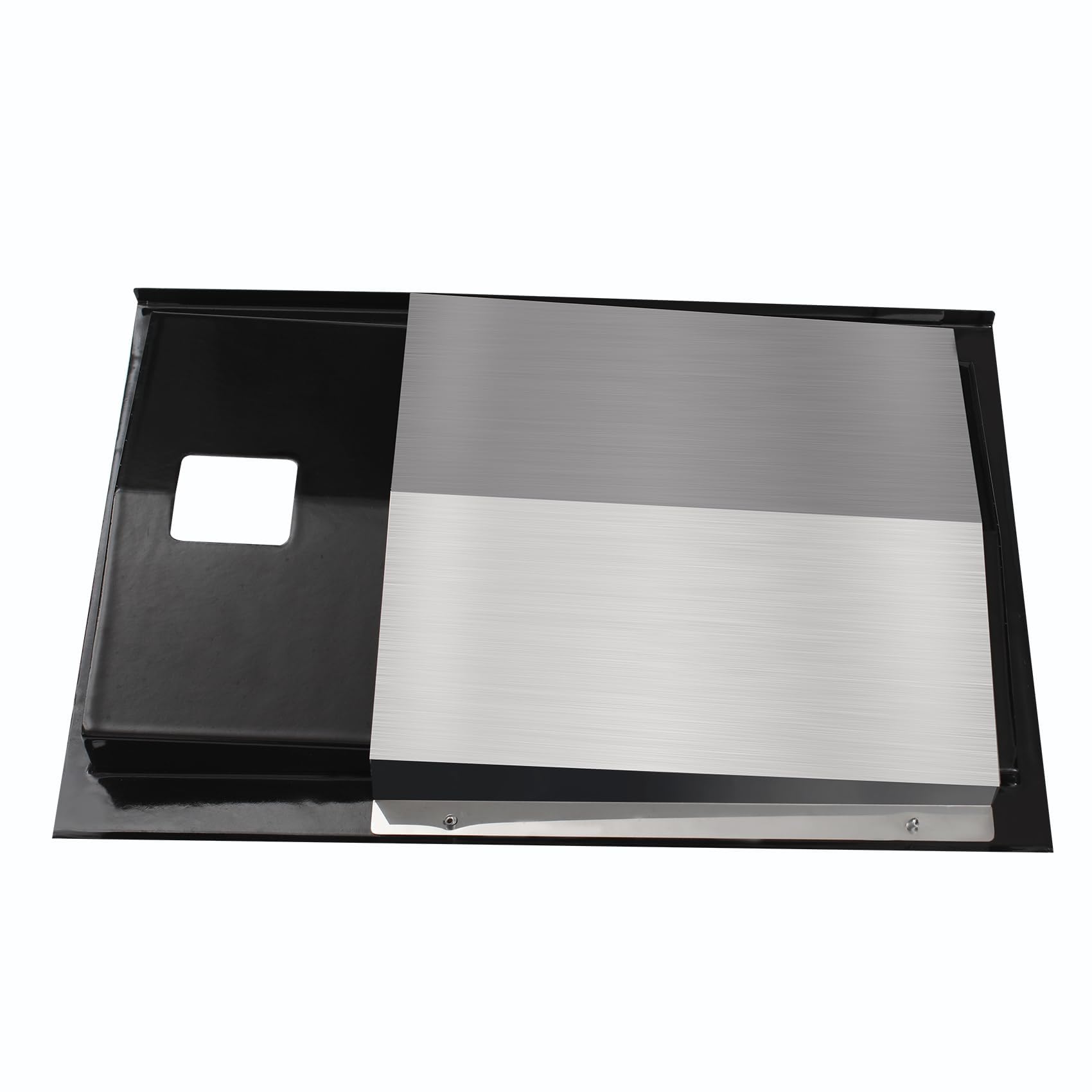 91354 Fettwanne mit 6415 Aluminiumfolien-Tropfwanneneinlagen für Weber Spirit 300 Grill, für Weber Spirit E-310, E-320, EP-310, EP-320, SP-310, SP-320 Ersatzgrill-Fettschalen-Ersatz-Set