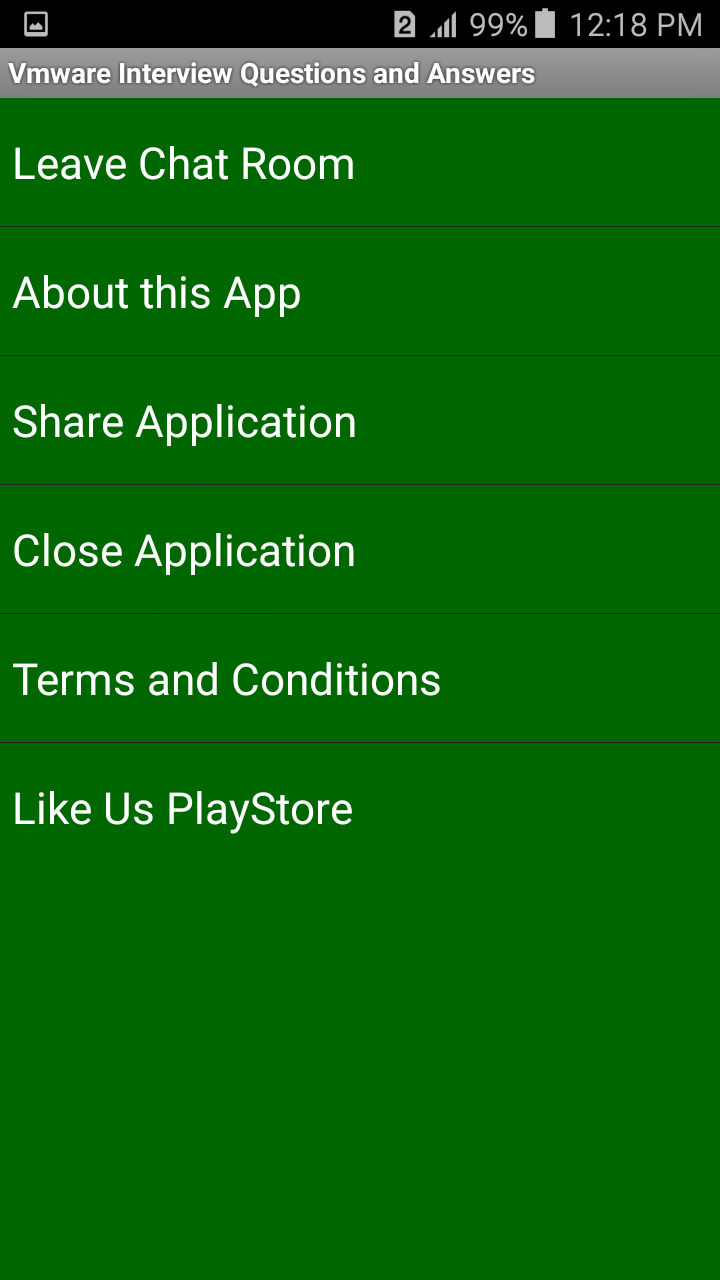 vmware interview questions - App on Amazon Appstore