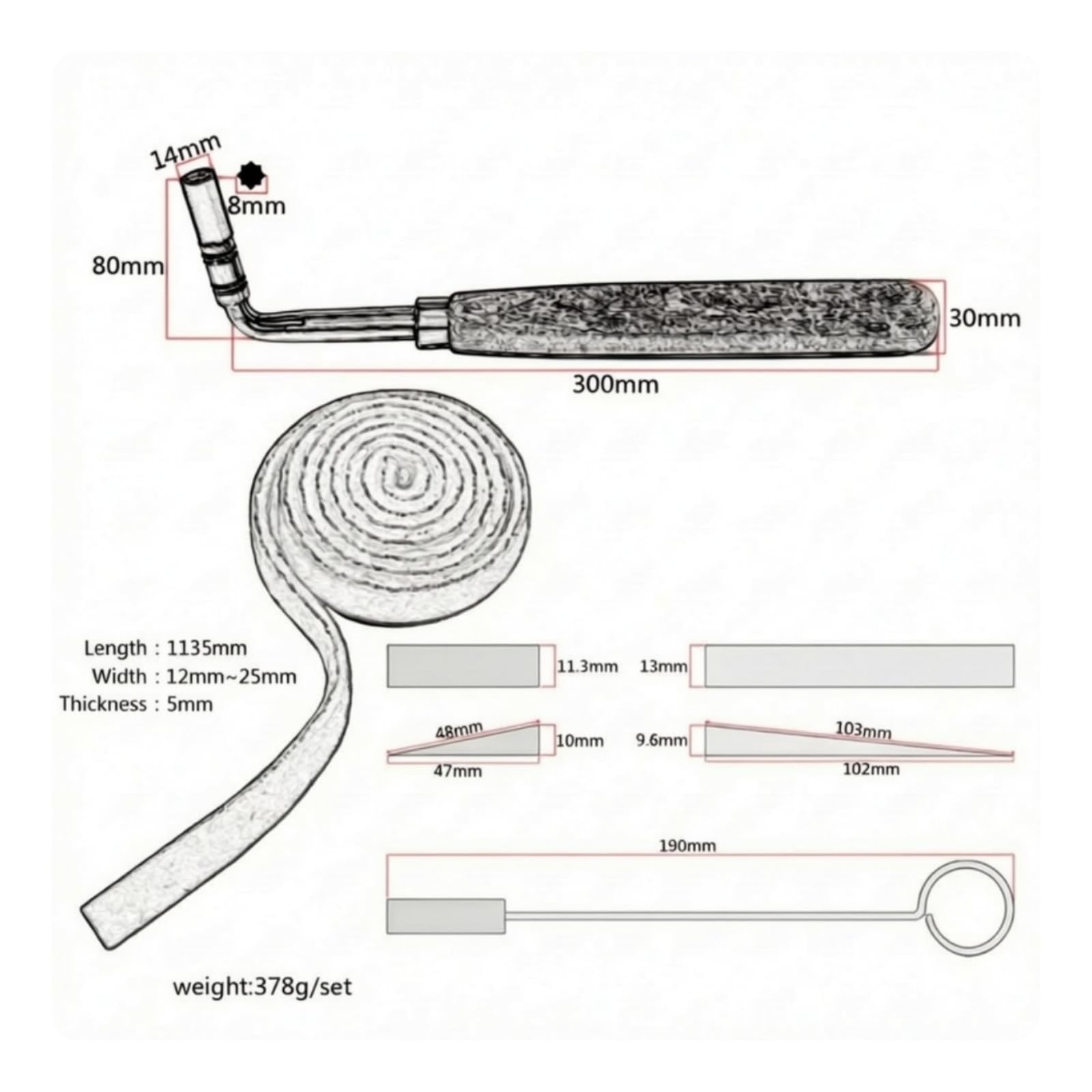 kowaku Kit D' Piano Professionnel Ergonomique, til, pr, Pianistes