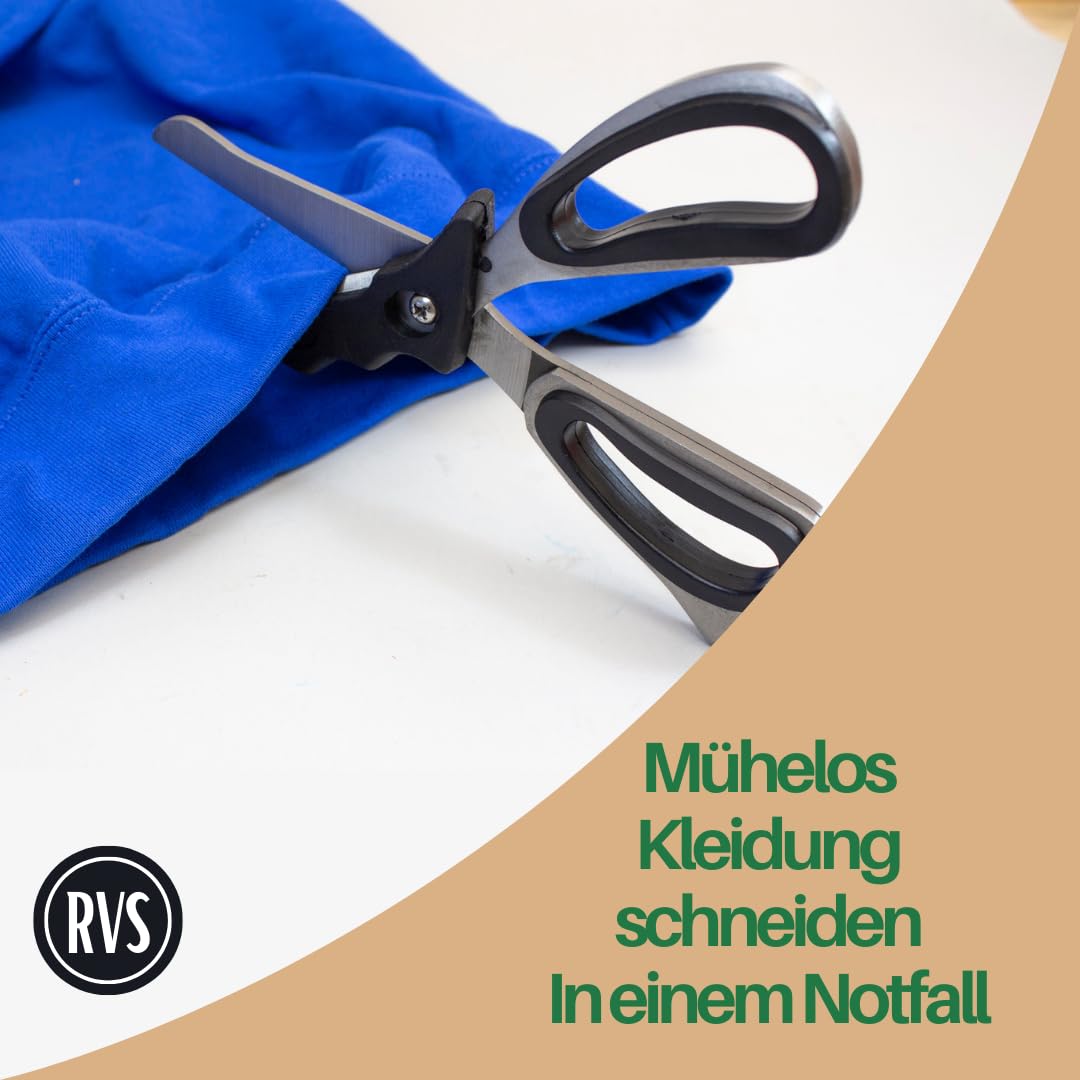 Trauma Schere - Kleiderschere - Rettungsschere - Sicherheitsschere - Notfallschere