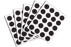 100 Self Adhesive Magnets Dots: Craft, DIY, Classroom, Office