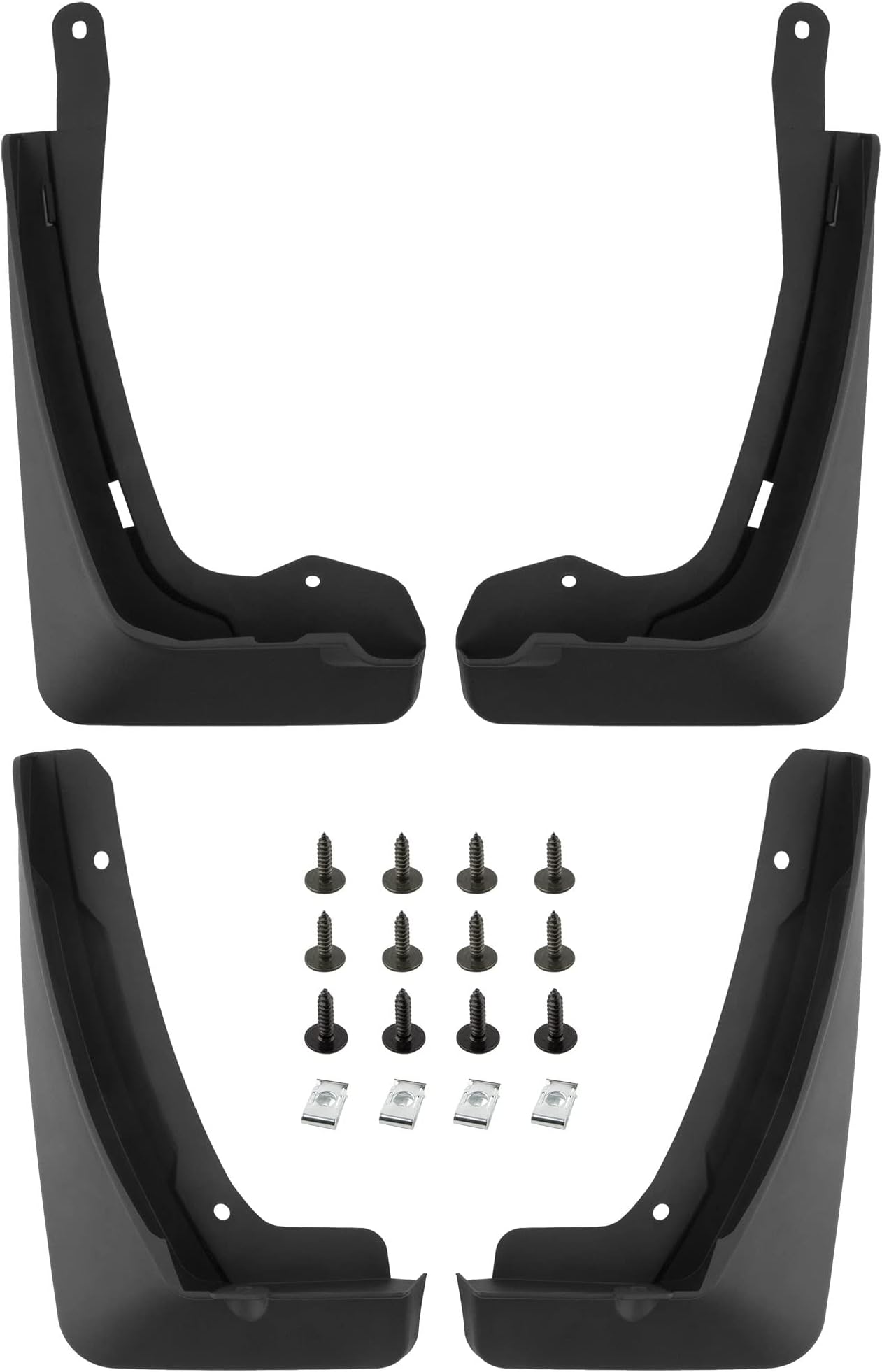 MOERTIFEI Car Mudguard Fender Mud Flaps Splash Guard