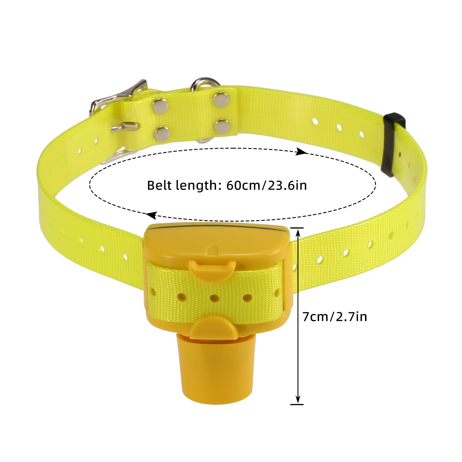 Collare da Addestramento per Cani con Telecomando Advanced Beeper Chien 8 modalità Audio Controllo 1000 M per Cani di Taglia Grande, Materiale PU