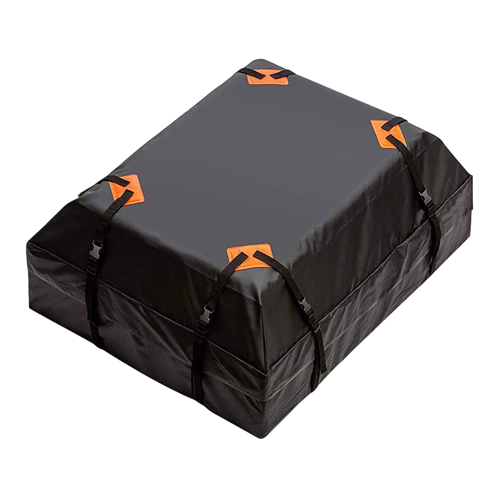 Car Roof Bag, Large Capacity Car Rooftop Cargo Carrier Bag, Heavy Duty Car Roof Luggage with Anti Slip Mat for All Cars with or Without Roof Racks Outdoor Travel Camping