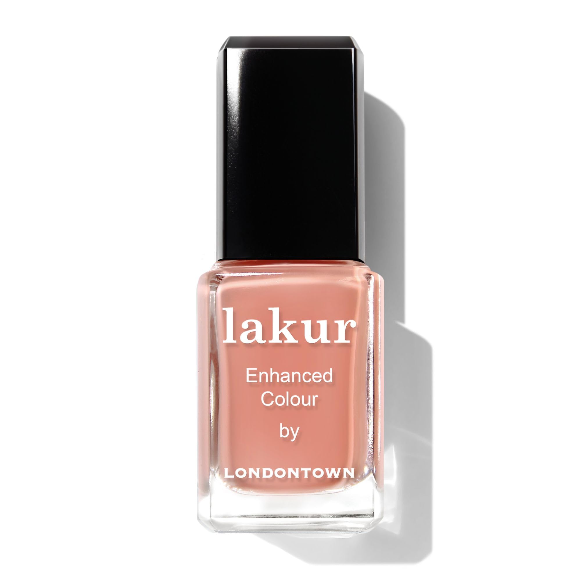 LONDONTOWN Muted Matte Clay Glossy Nail Polish Savanna lakur Vegan Chip-Resistant Long-Lasting Nail Lacquer