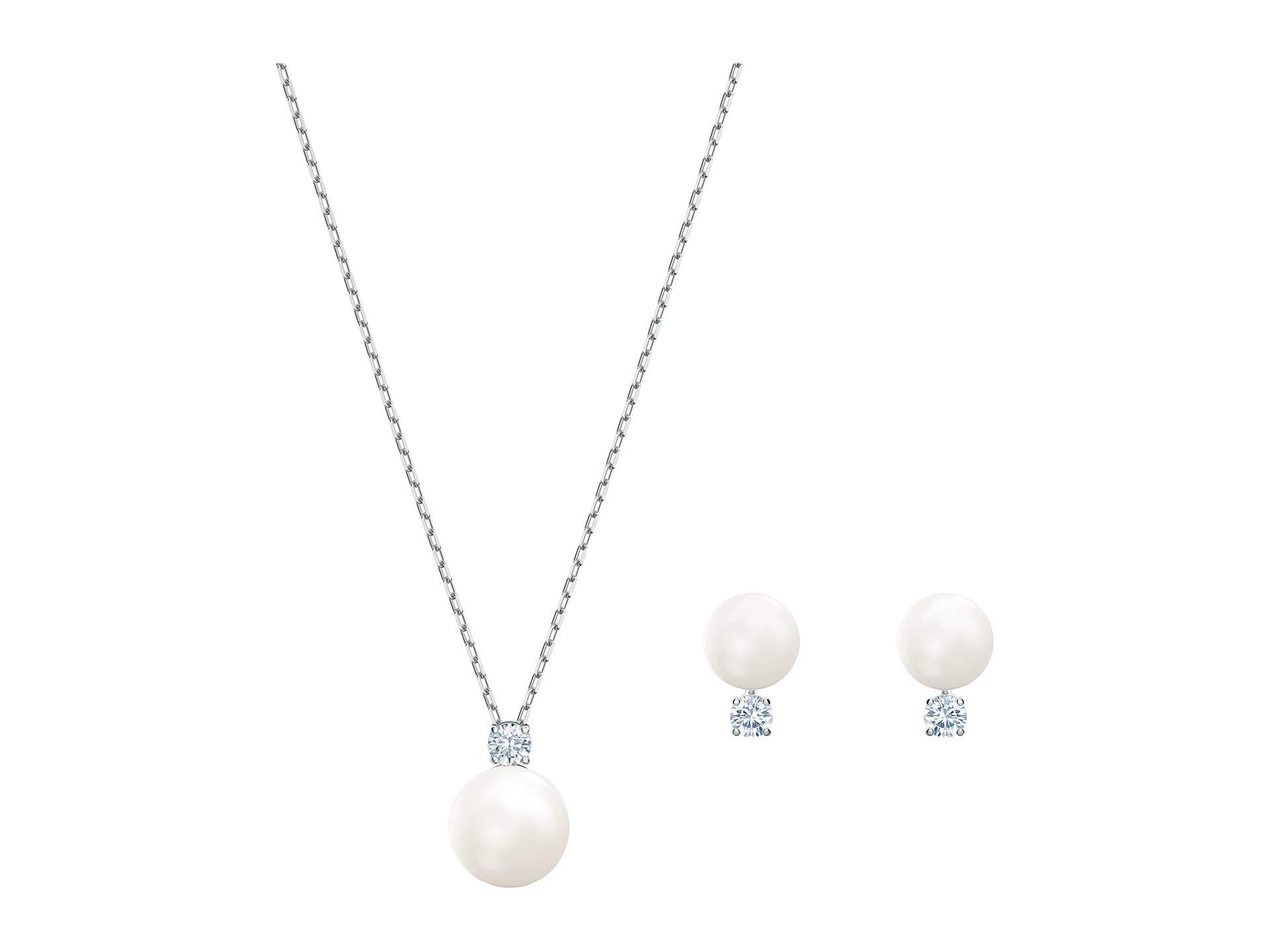 Treasure Pearl Set White Pearl One Size