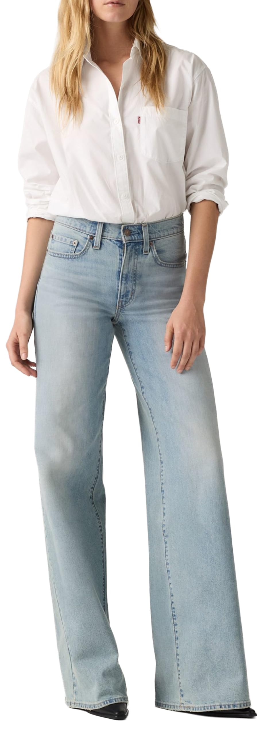 Levi's 728 Hr Wide Leg Headwinds Ahead, Headwinds Ahead, 26W X 30L-image