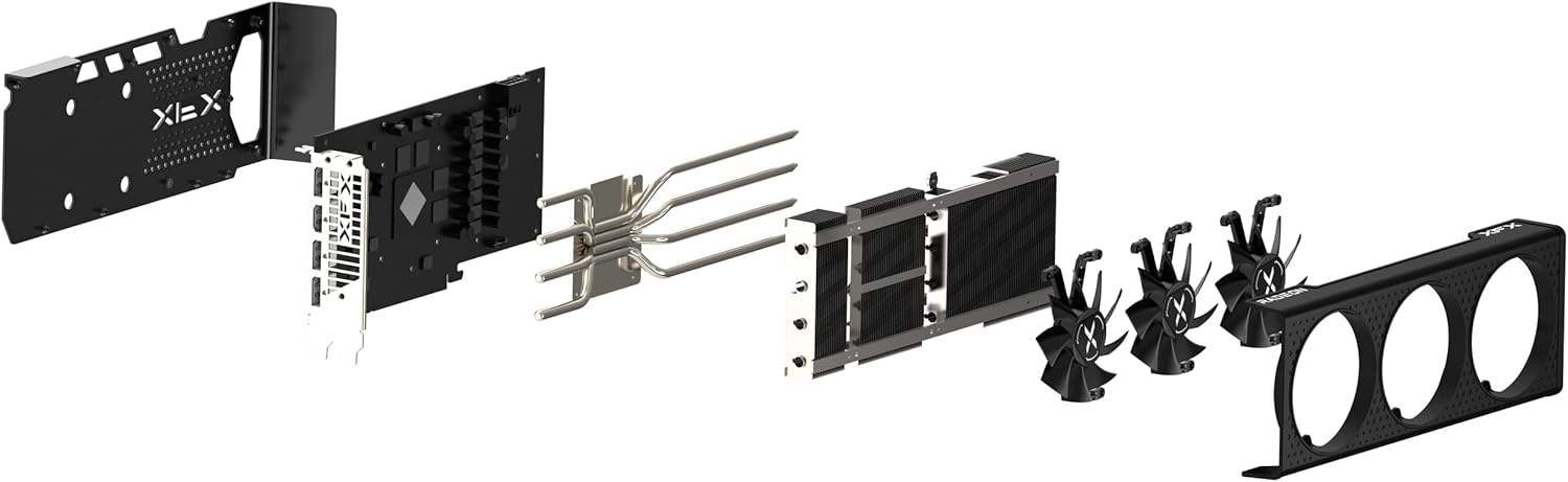 XFX Speedster QICK308 Radeon RX 6650XT Ultra Gaming Scheda grafica con 8 GB GDDR6 HDMI 3xDP, AMD RDNA™ 2 (RX-665X8LUDY) XFX Speedster QICK308 Radeon RX 6650XT Ultra Gaming Scheda grafica con 8 GB GDDR6 HDMI 3xDP, AMD RDNA™ 2 (RX-665X8LUDY)