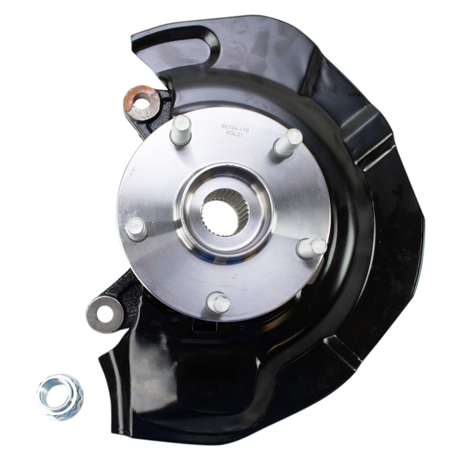 Photo 1 of TRQ Front Wheel Bearing & Hub Assembly with Knuckle LH for Toyota Sienna AWD