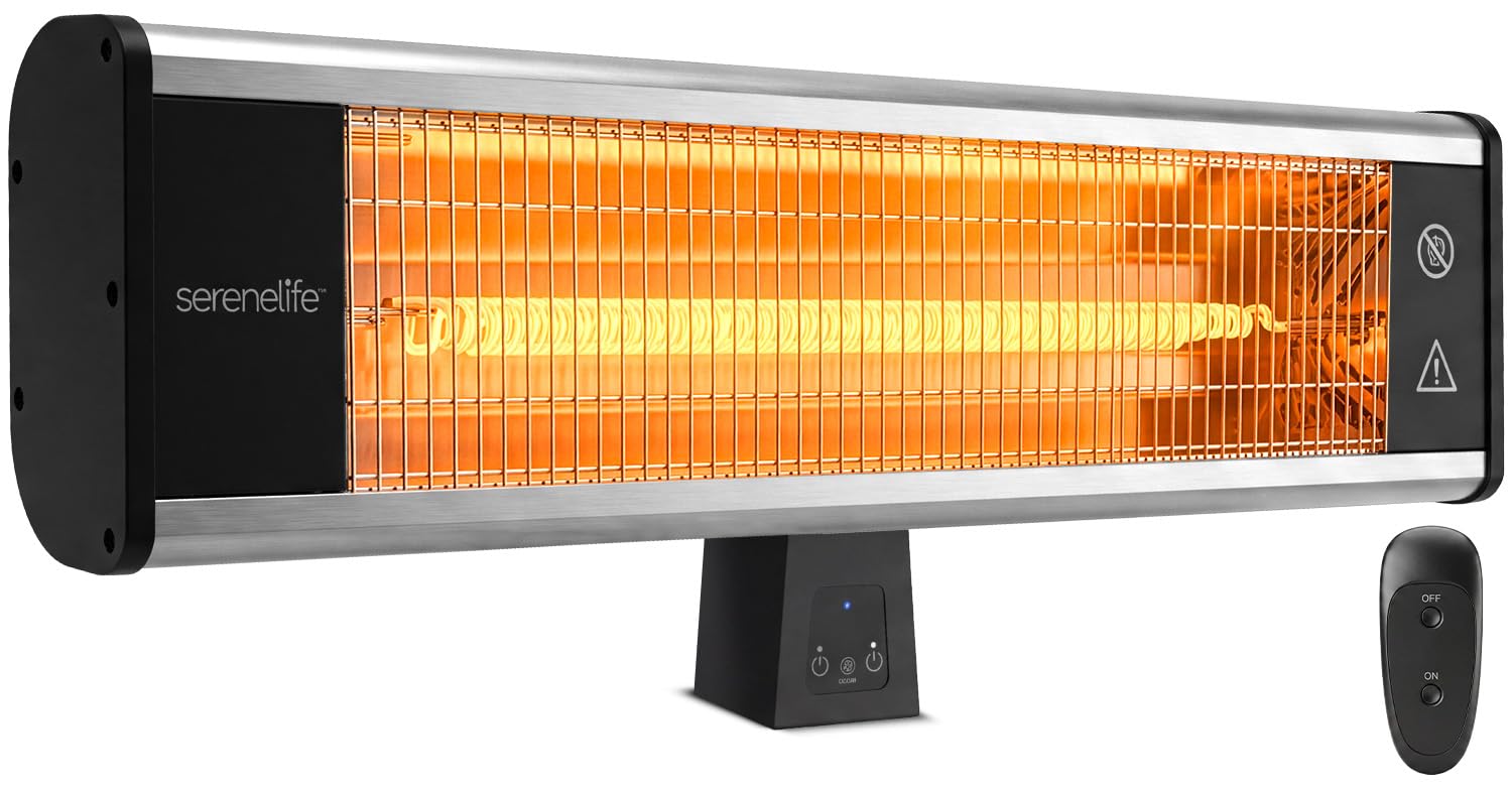 SereneLife Wall-Mounted Patio Heater