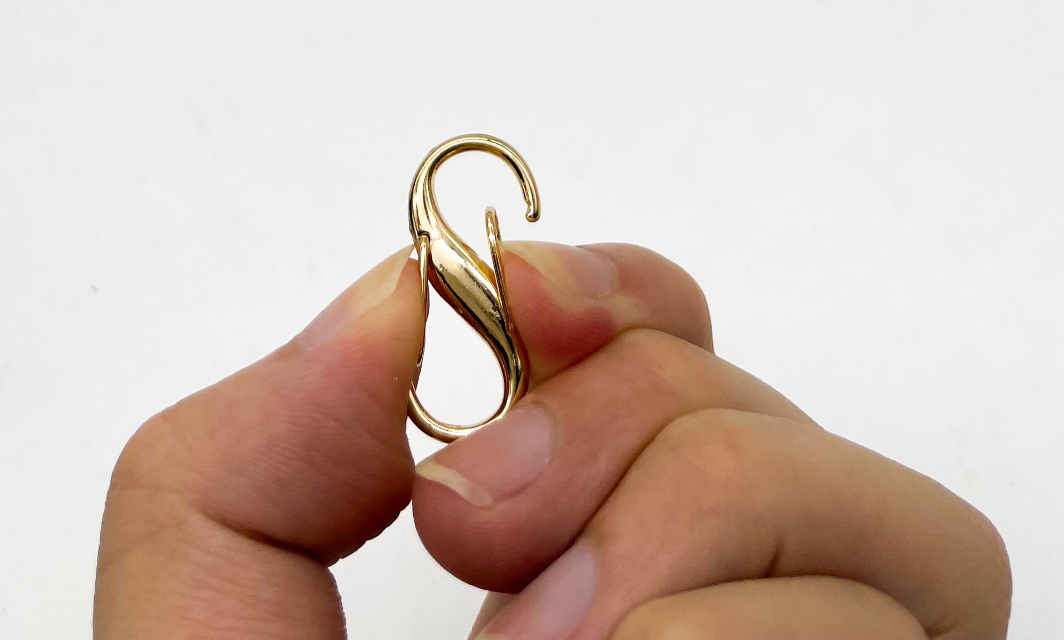 IWOWHERO 4 Stuks Metalen Tasriemgespen Verstelbare Gespen Voor Handtaskettingen Veelzijdige Taskettingverkorting Accessoires