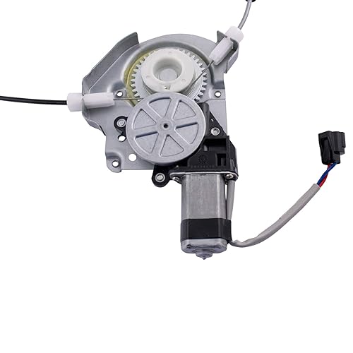 Vista 575 de TRQ Elevalunas eléctrico trasero derecho y conjunto del motor del lado del pasajero Compatible con Ford Escape 2008-2012 Mazda Tribute Mercury