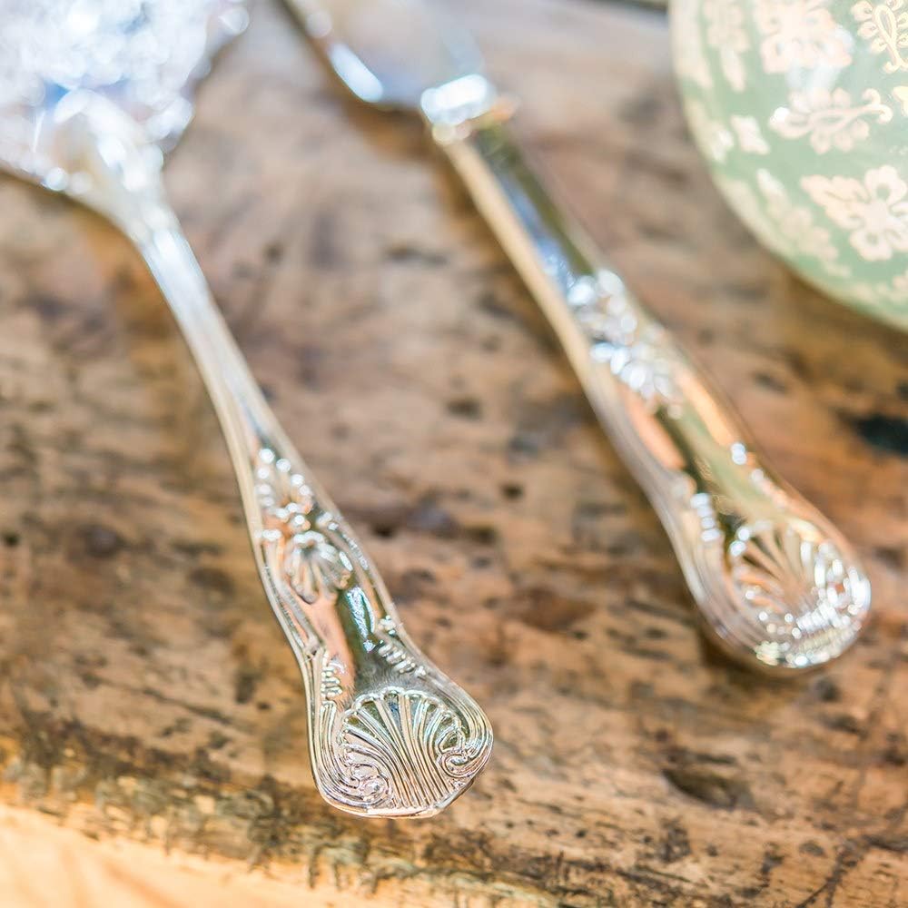 Weddingstar Vintage Inspired Silver Cake Serving Set