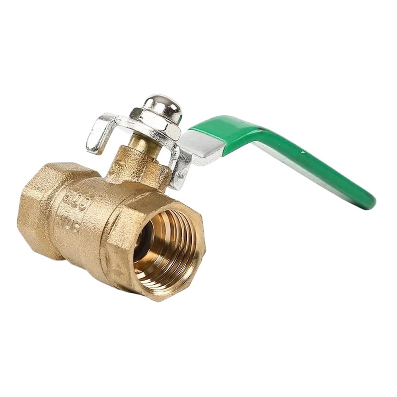 Mosiężny zawór kulowy 1/2'' męski na żeński zawór wodny, gazowy, olej z dźwignią, miedziany zawór hydrauliczny