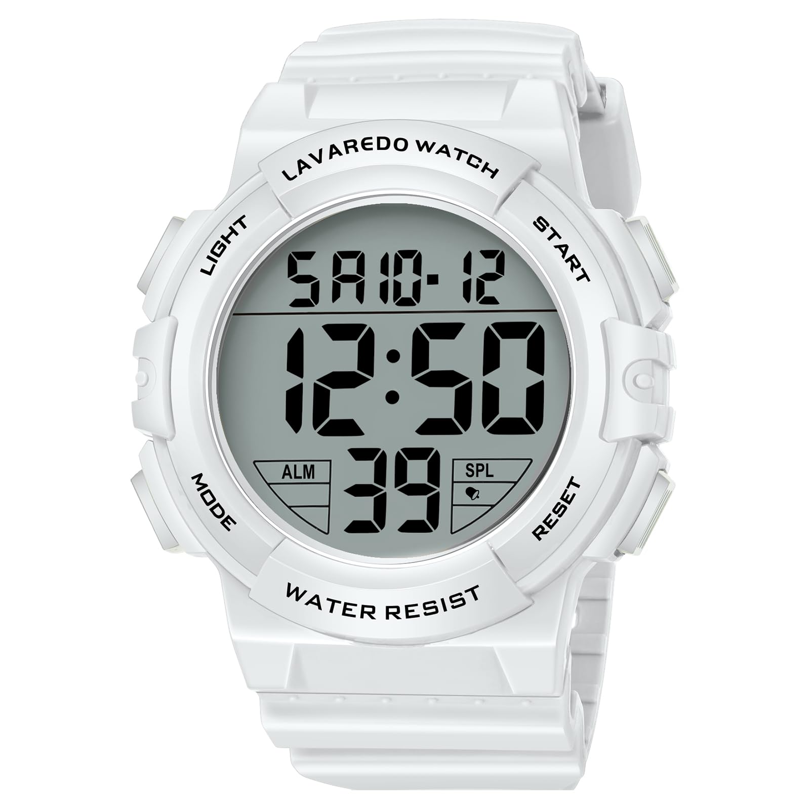 Mens Digital Watch, Sport Military Watches for Men Waterproof LED Screen Large Face Tactical Watch with Backlight Alarm Stopwatch Wrist Watch