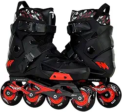 Patins Traxart Revolt Branco Inline Freestyle - 80mm ABEC-9