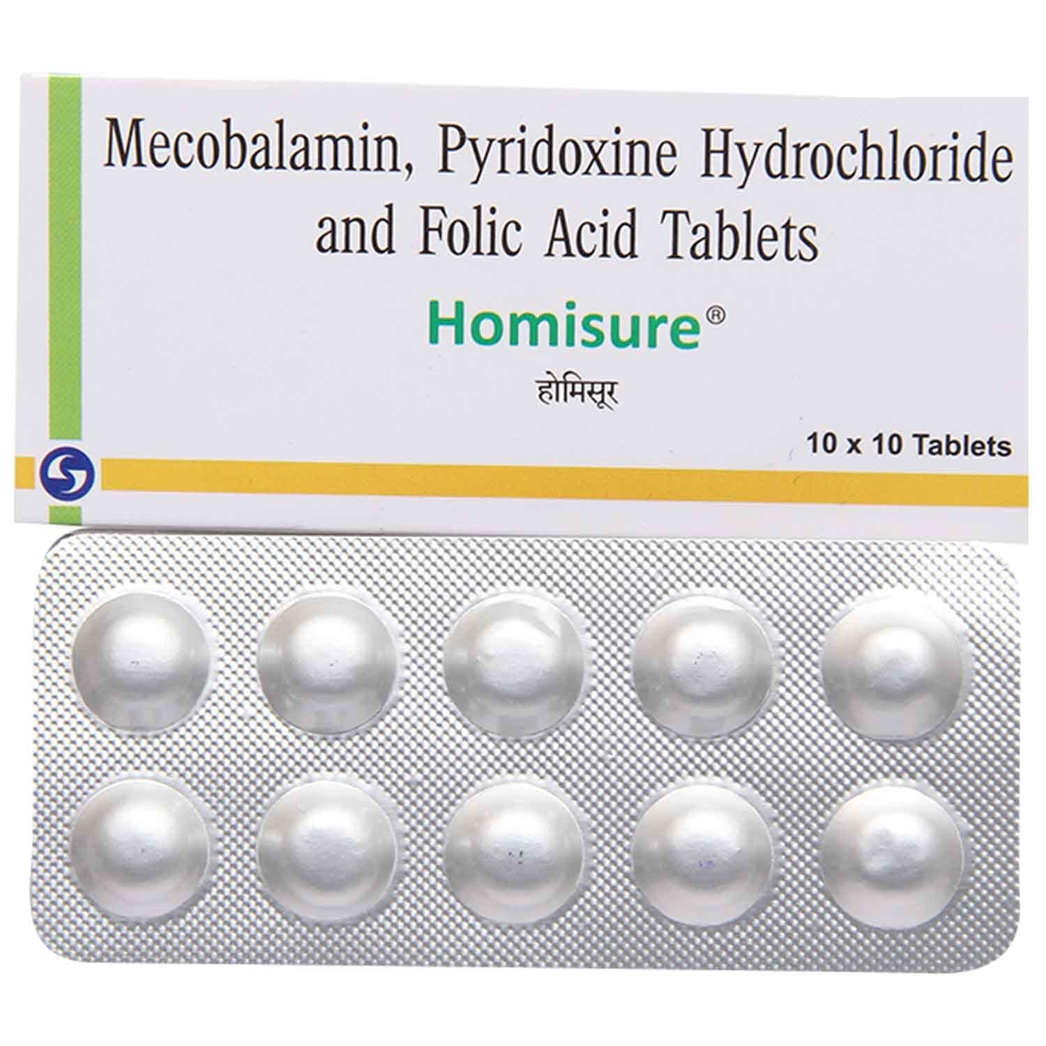 Homisure - Strip of 10 Tablets