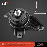 Vista 6 de A-Premium Juego de montaje de motor y transmisión de 3 piezas compatible con Kia Sportage 2011-2013 y Hyundai Tucson 2010-2013, 2.0L 2.4L