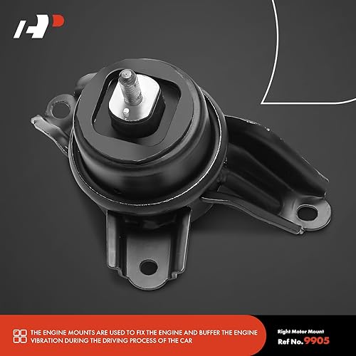 Miniatura 6 de A-Premium Juego de montaje de motor y transmisión de 3 piezas compatible con Kia Sportage 2011-2013 y Hyundai Tucson 2010-2013, 2.0L 2.4L
