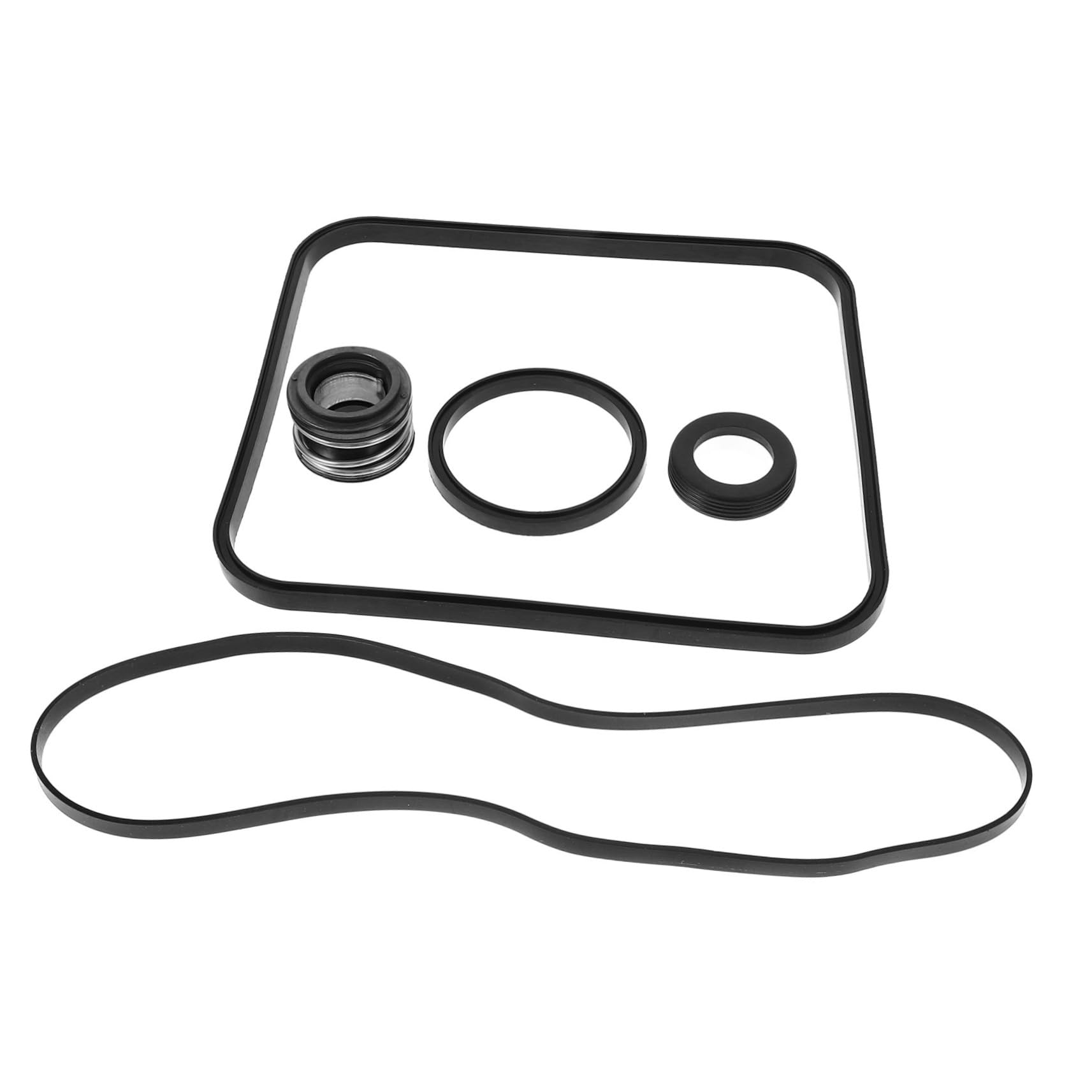 YARNOW 5 Juegos Sellos para De Piscina Reemplazo De Tapa De Piscina Suministros para De Piscina Anillos De Sellado De Goma Anillo De Goma para Piscina Caucho Black