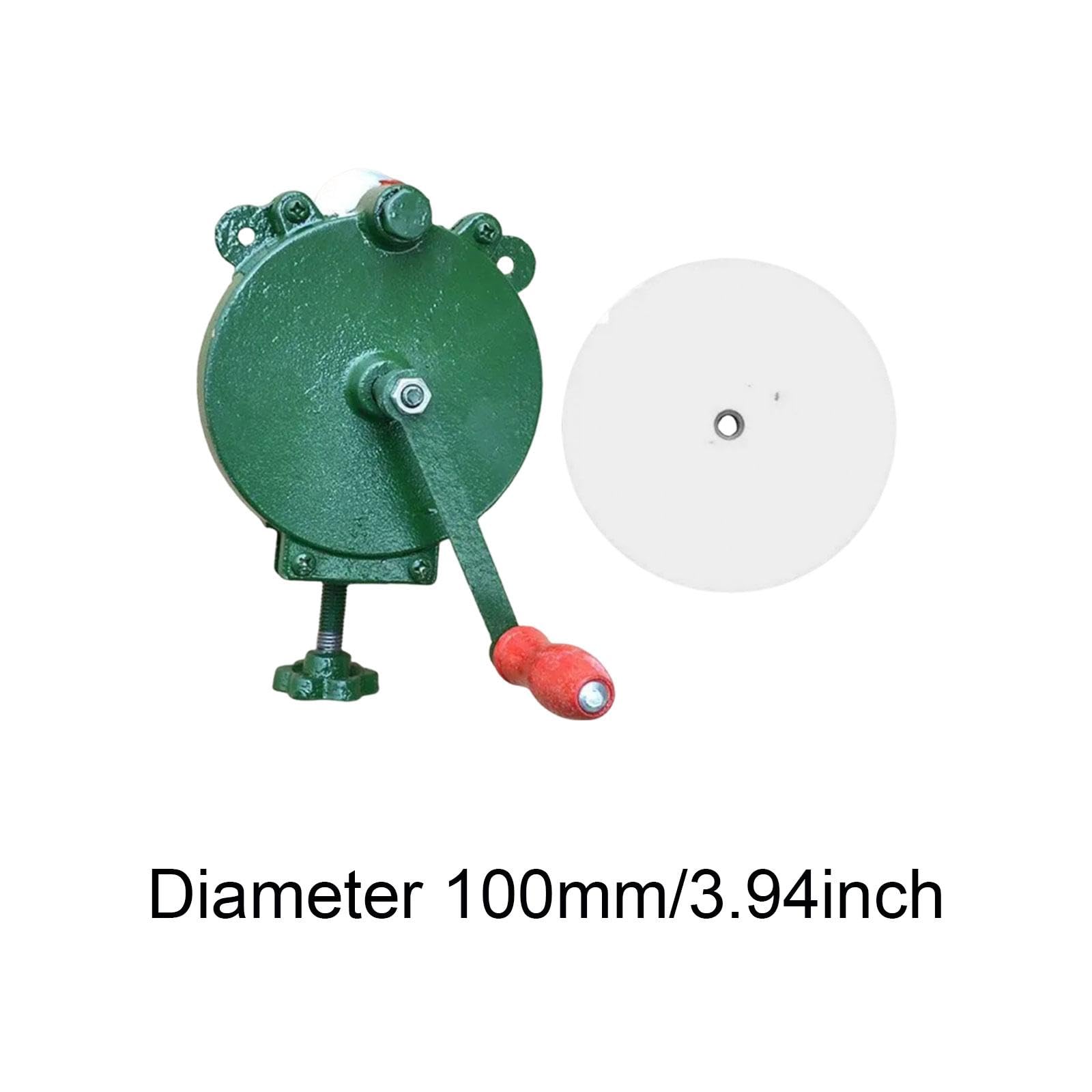 MagiDeal Afiladora de manivela, herramienta de afilado doméstica, afiladora profesional multifunción con de afilar, 4inch