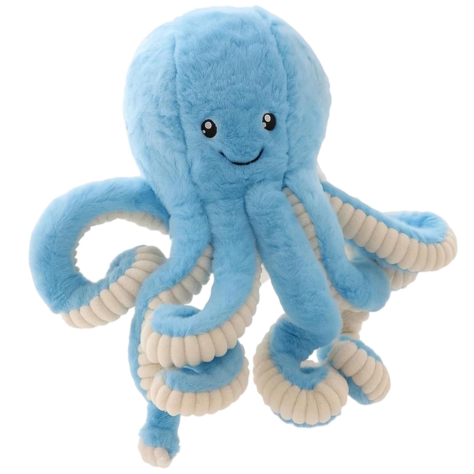 Moxychrony Octopus Plush, Reversible Octopus Plush Toy, Cuddly Octopus Teddy, Soft Toy for All Ages, 18cm Brown Octopus Plushie, for Kids and Adults