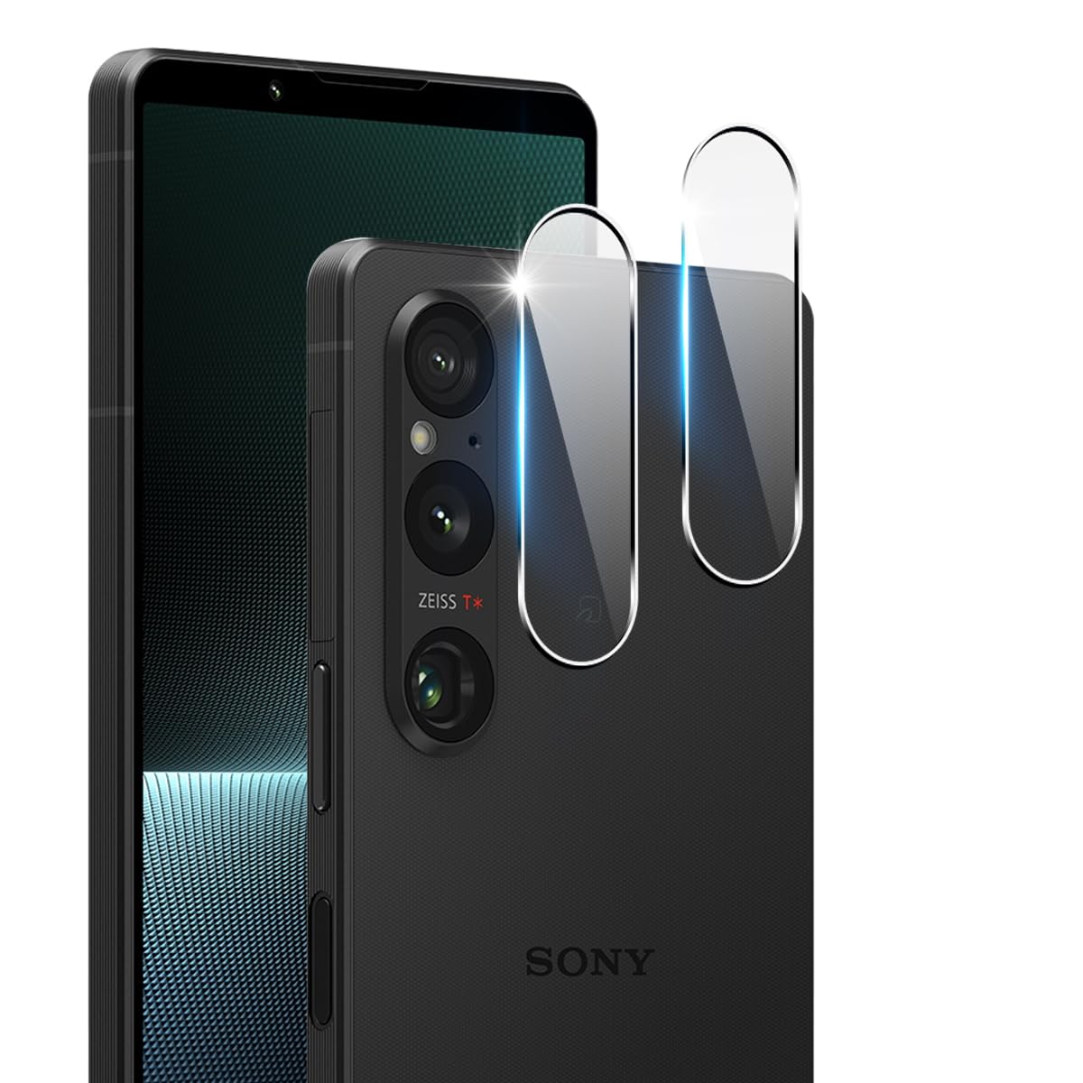 Amazon.co.jp: 【2枚セット】 対応 Xperia 1 V カメラフィルム 2枚 