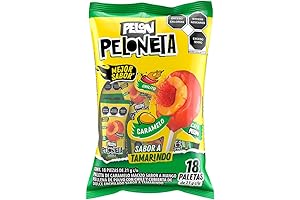 Pelon Peloneta: Delectable Mexican Candies Infused with Sweet Tamarind and Tropical Mango Flavors