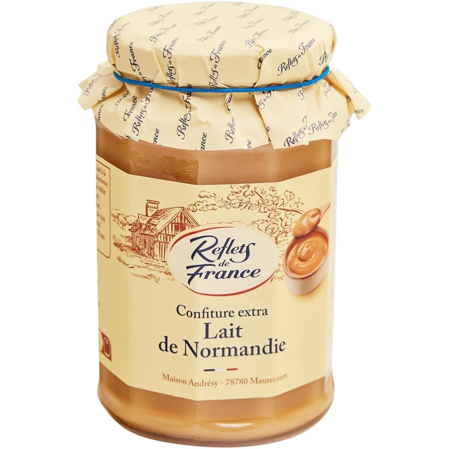REFLETS DE FRANCE – Confiture Lait Onctueuse au Goût Riche et Gourmand (Pot 315g) - Le Lot De 3
