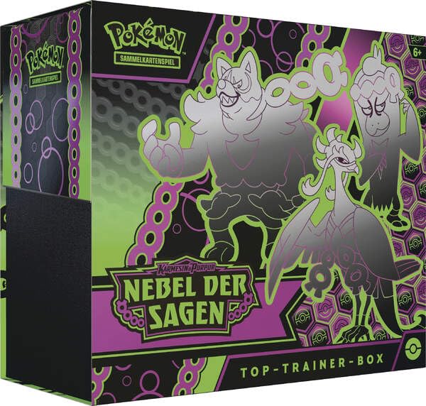 Pokemon Nebel der Sagen Top Trainer Box Alemán
