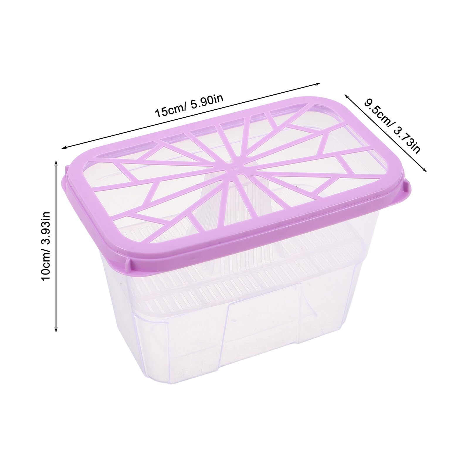 6piezas Caja Deshumidificadora Cuentas de Recarga para Bricolaje Caja Prueba de Fugas para Control de Humedad Armario y Baño Absorbente de Humedad Reutilizable