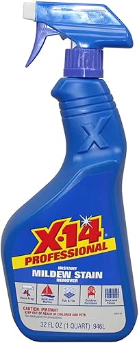 X-14 Professional Removedor instantáneo de manchas de moho, 32 onzas líquidas (paquete de 2)